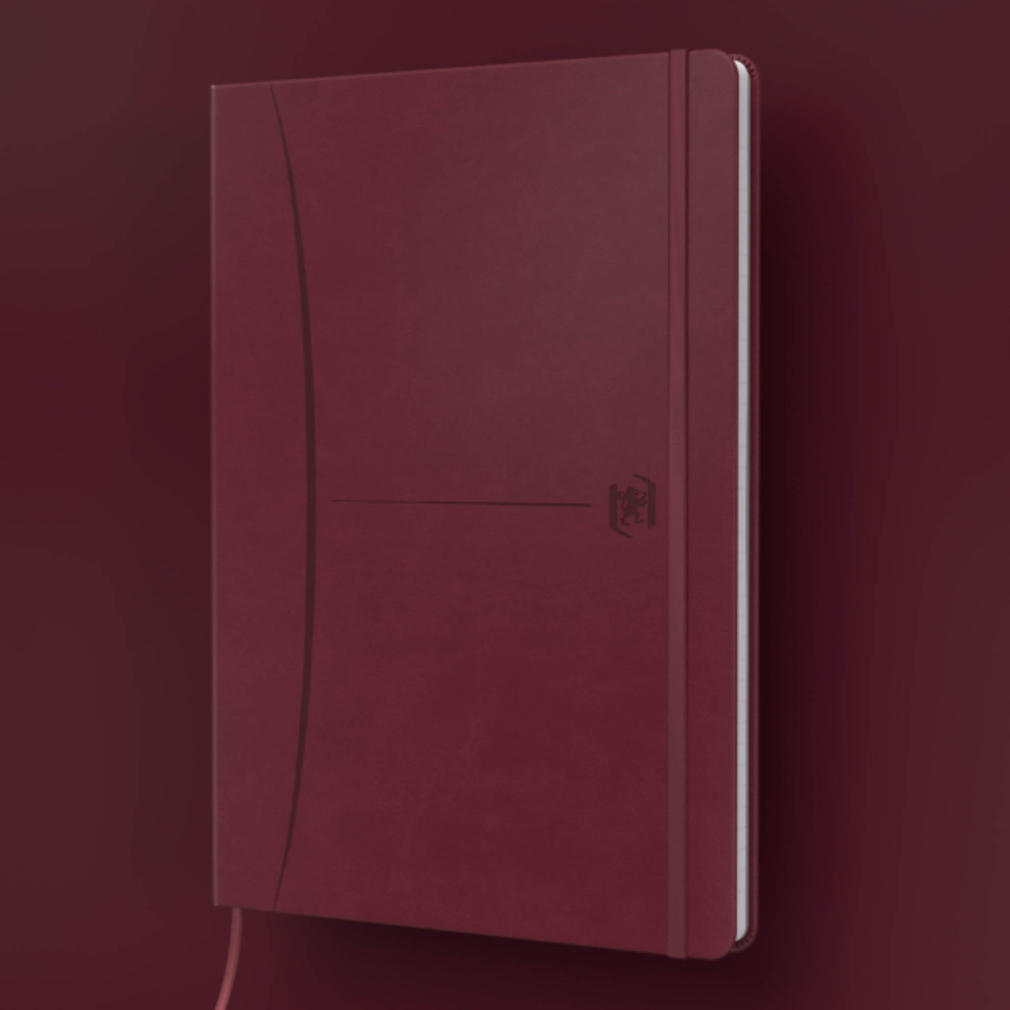 دفتر A5 آکسفورد زرشکیOxford Signature Burgandy A5 دفتر A5 آکسفورد زرشکیOxford Signature Burgandy A5