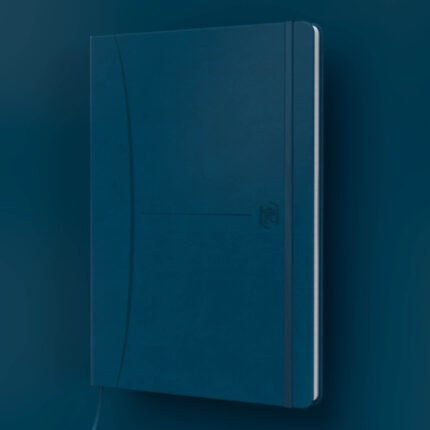 دفتر A5 آکسفورد کله غازی Signature Petrol Blue A5
