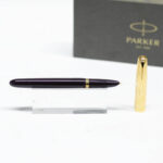 خودنویس پارکر 51 زرشکی نوک طلای 18