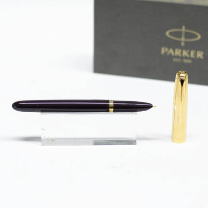خودنویس پارکر 51 زرشکی نوک طلای 18