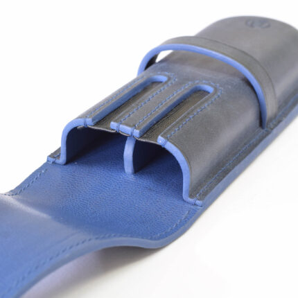 جا قلم چرمی شوالیه DLX رنگ سرمه ای 2